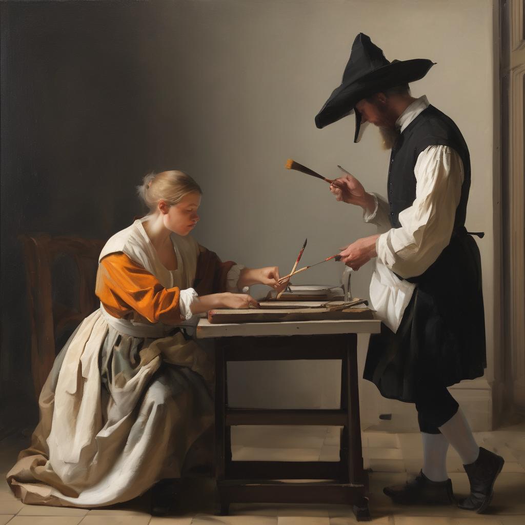 Η τέχνη και στυλ του Horemans κατά τον 18ο αιώνα